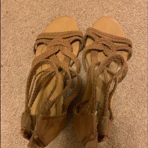 Brown Heel Sandals
